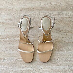 Vintage Gucci Tom Ford-era Horsebit Sandal Heels